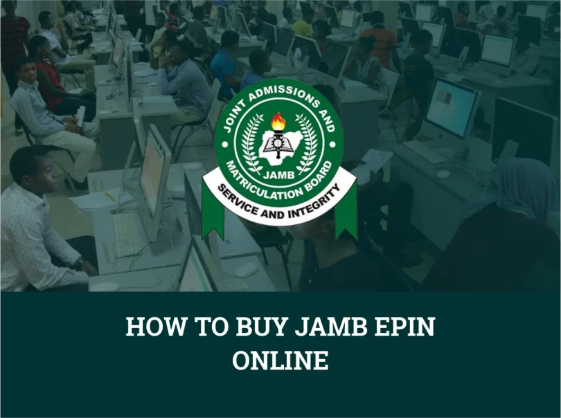 How To Buy JAMB ePIN Online