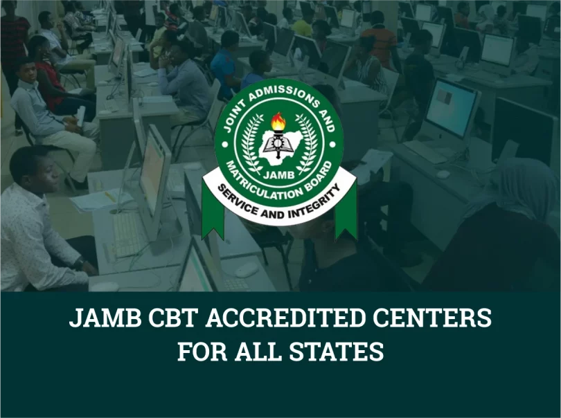 JAMB Approved CBT Centers for Registration