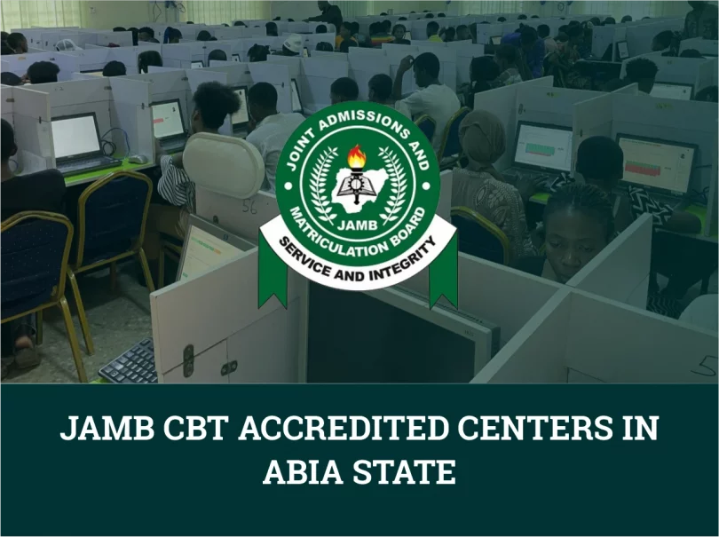 JAMB CBT Accredited Centers in Abia State