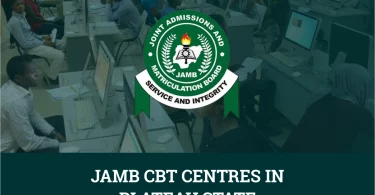 JAMB CBT Centres in Plateau State