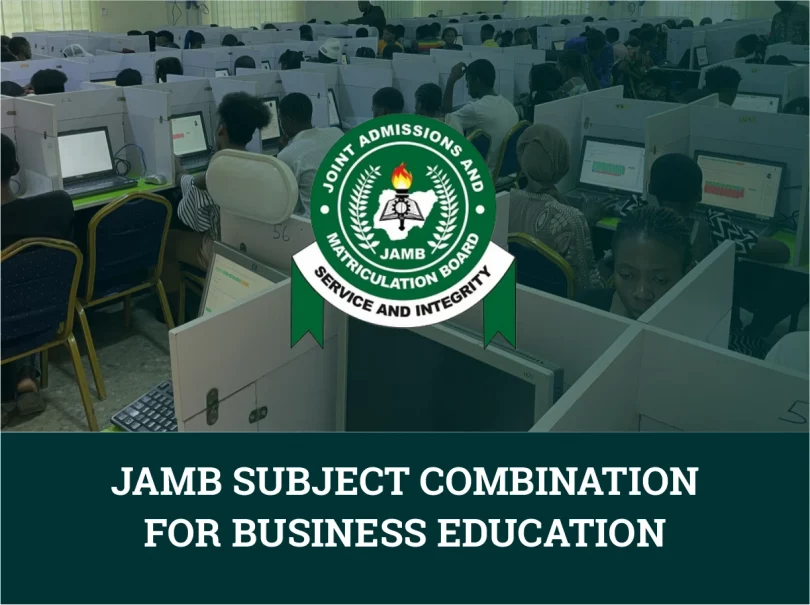 JAMB Subject Combination for Business Education