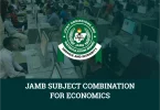 JAMB Subject Combination for Economics