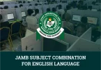 JAMB Subject Combination for English Language