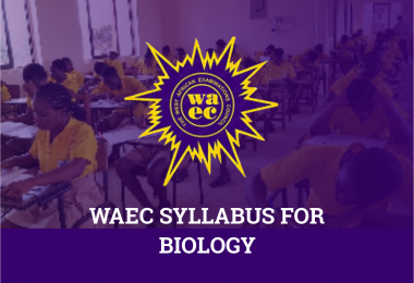 WAEC Syllabus For Biology