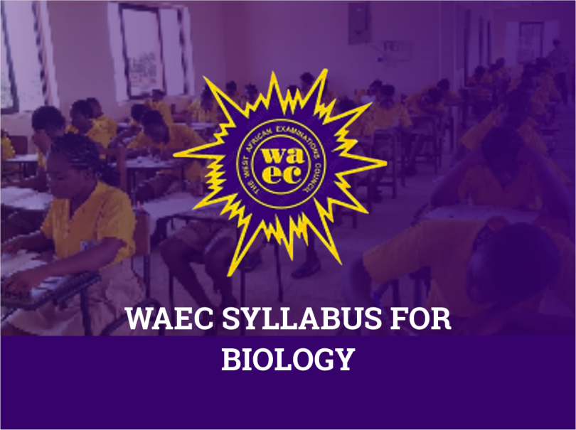 WAEC Syllabus For Biology