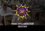 WAEC Syllabus for History
