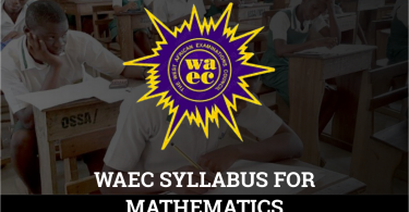 WAEC Syllabus For Mathematics