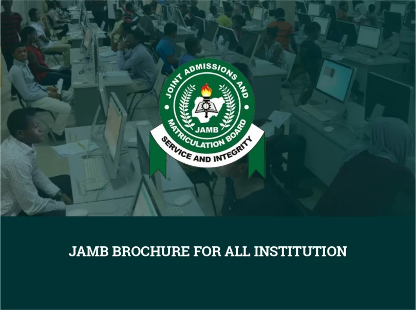 JAMB Brochure For All Institutions