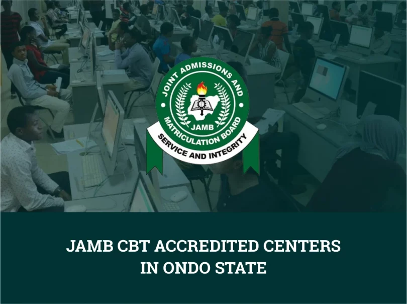 JAMB CBT Accredited Centers in Ondo State