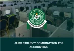 JAMB Subject Combination for Accounting