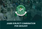 JAMB Subject Combination for Geology