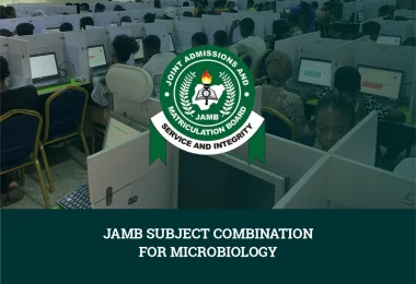 JAMB Subject Combination for Microbiology