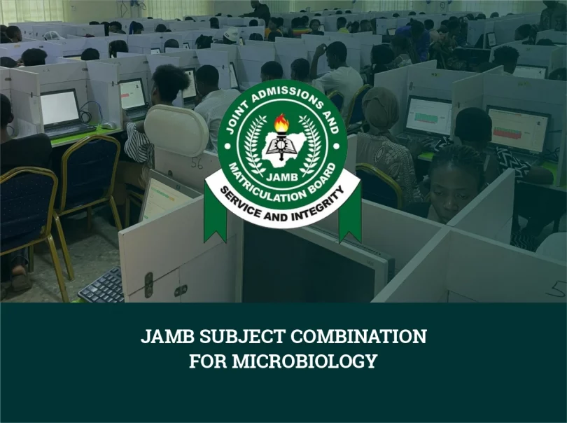 JAMB Subject Combination for Microbiology