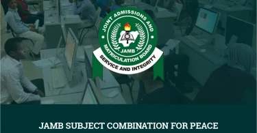 JAMB Subject Combination for Peace and Conflict Resolution