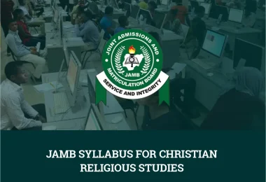 JAMB Syllabus for Christian Religious Studies
