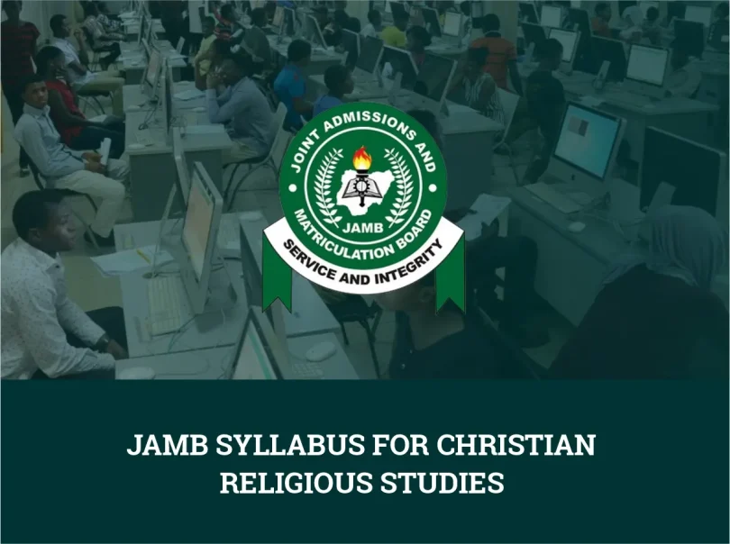 JAMB Syllabus for Christian Religious Studies