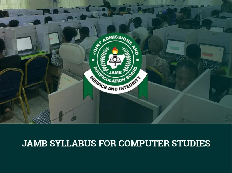 JAMB Syllabus for Computer Studies