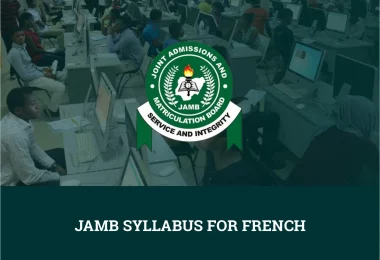 JAMB Syllabus for French