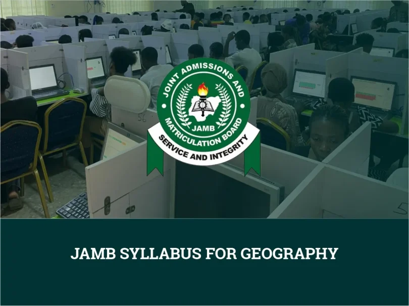 JAMB Syllabus for Geography