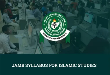 JAMB Syllabus For Islamic Studies