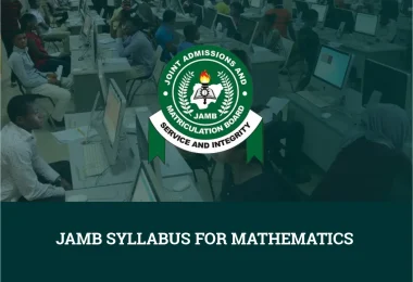 JAMB Syllabus For Mathematics