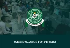 JAMB Syllabus For Physics