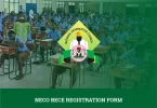 NECO BECE Registration Form