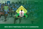 NECO BECE Timetable