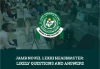 Likely Questions and Answers for JAMB Novel Lekki Headmaster