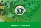 NABTEB GCE Timetable