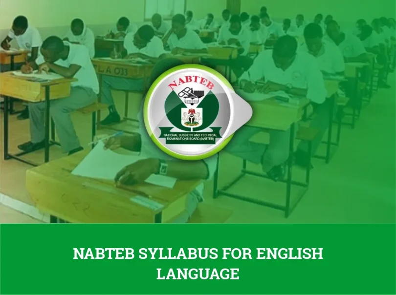 NABTEB Syllabus For English Language