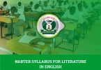 NABTEB Syllabus for Literature in English