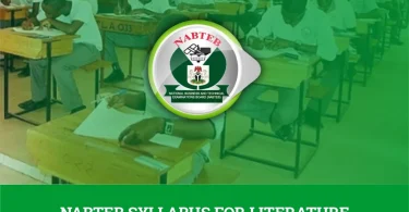 NABTEB Syllabus for Literature in English