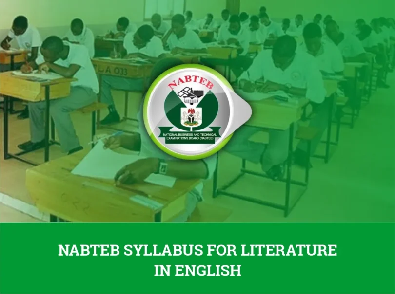 NABTEB Syllabus for Literature in English