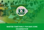 NABTEB Timetable