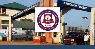 Alvan Ikoku Federal University of Education Post-UTME Form
