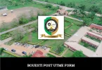 BOUESTI Post-UTME Form