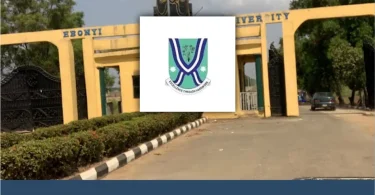 Ebonyi State University Post UTME Form