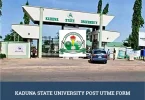 Kaduna State University Post UTME Form