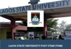 Lagos State University Post-UTME Form