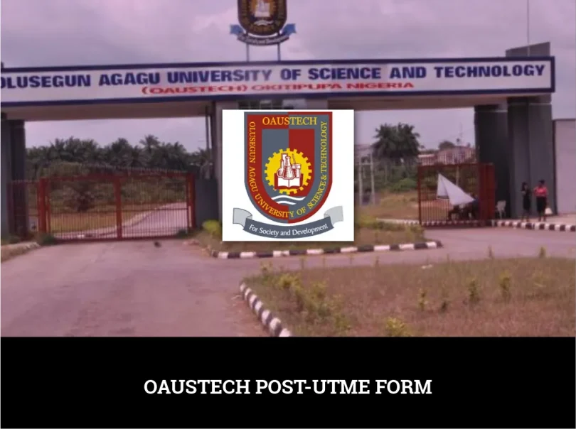 OAUSTECH Post UTME Form