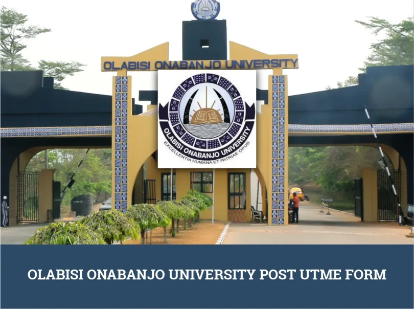 Olabisi Onabanjo University Post UTME Form