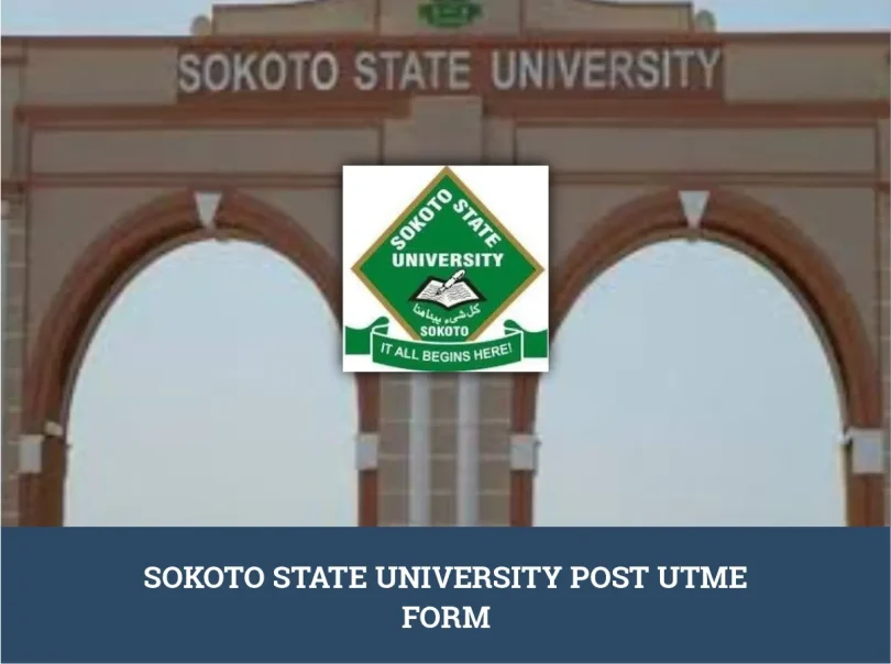 Sokoto State University Post-UTME Form