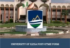 University of Ilesa Post UTME Form